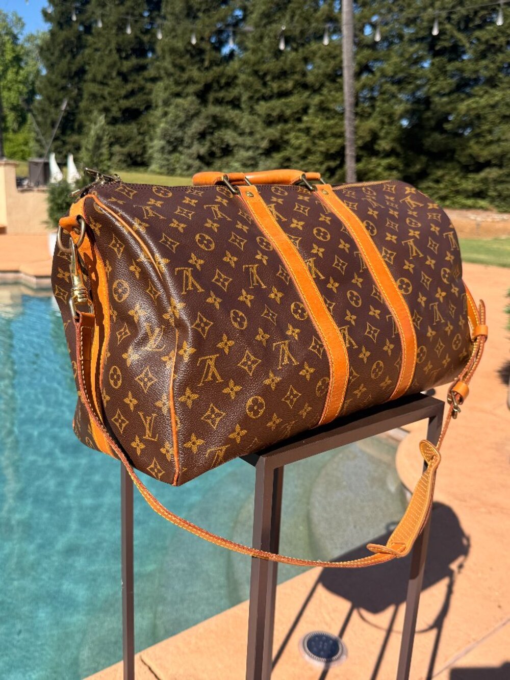 LV VINTAGE 45 Keepall Bandouliere